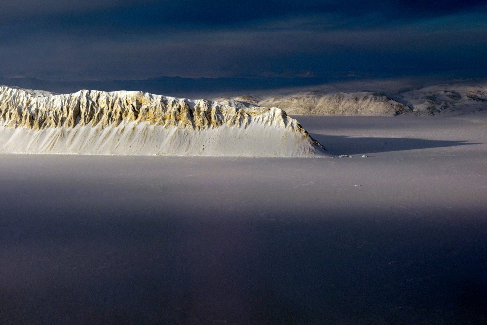 Eureka Sound on Ellesmere Island