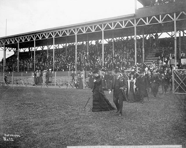 Royals at Lacrosse Match, 1901