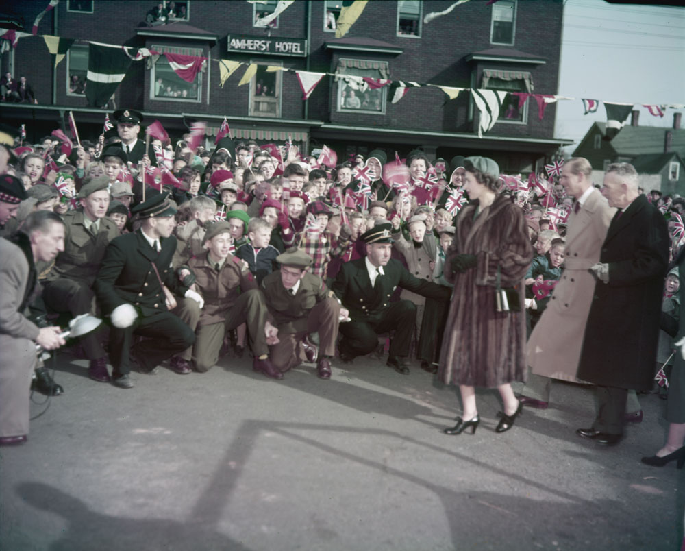 Royal Couple in Nova Scotia 1951 Royal Couple in Nova Scotia 1951