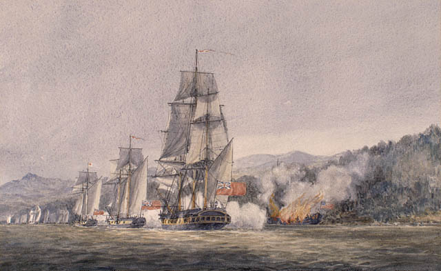 Defeat of American Fleet