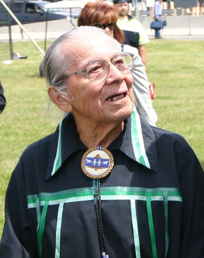 Elder Ernest Kaientaronkwen Benedict in 2007