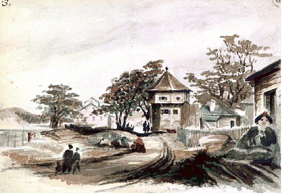 Une aquarelle de Fort Victoria Une aquarelle de Fort Victoria