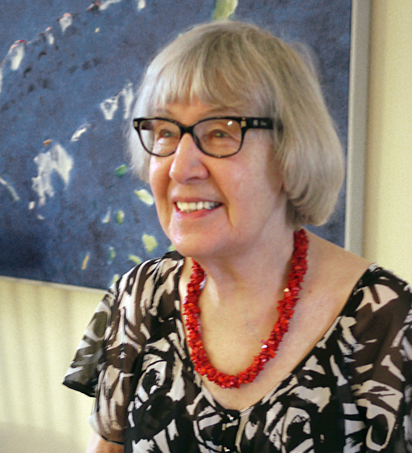 Gathie Falk in December 2010
