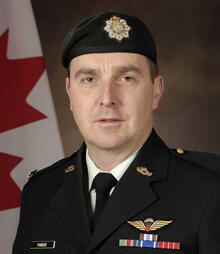 Photo of Canadian army officer Geoffrey Parker.