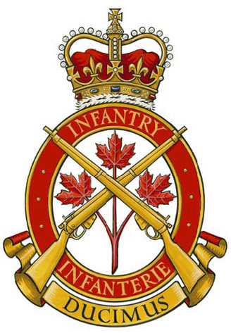 Insigne du Corps d’infanterie royal canadien