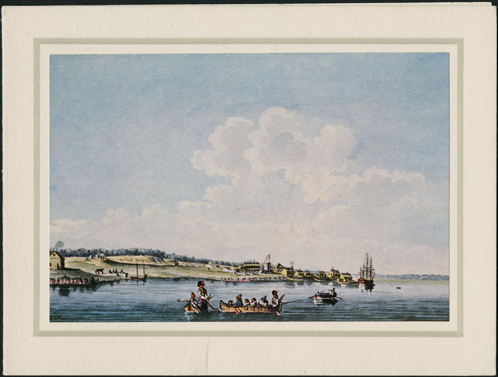 Ruins of the Original Fort Frontenac, 1785