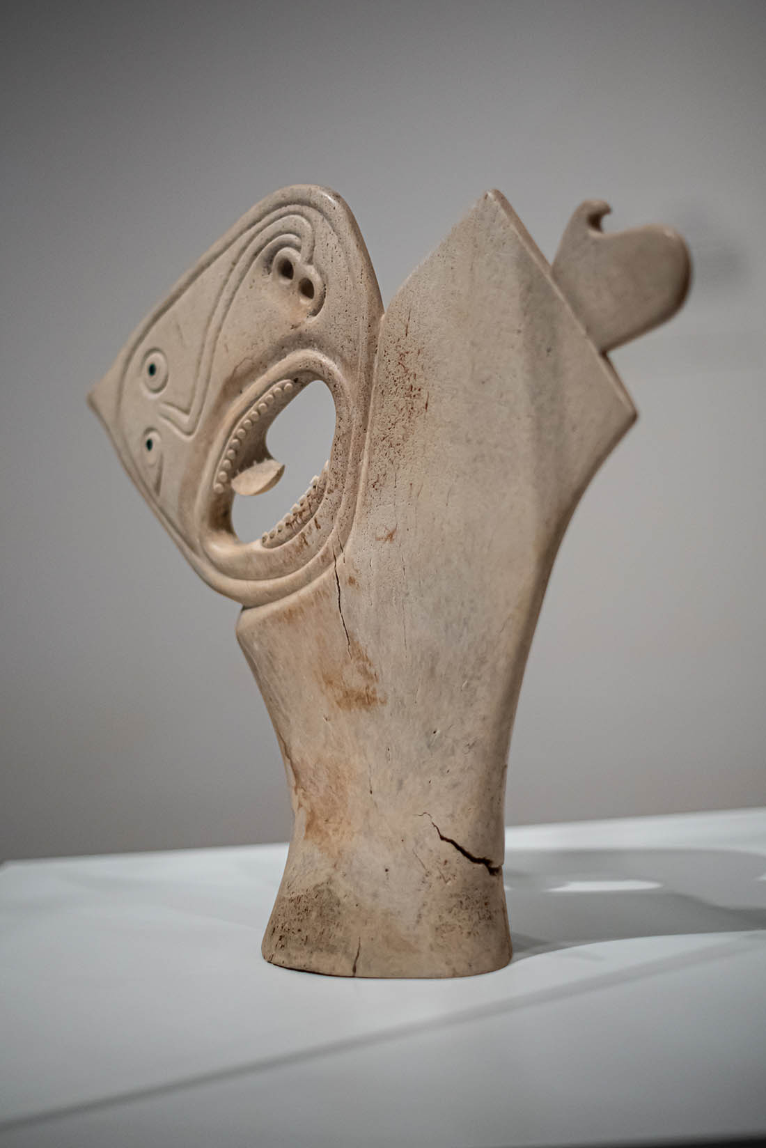 Figure Sculpture by Karoo Ashevak Figure Sculpture by Karoo Ashevak