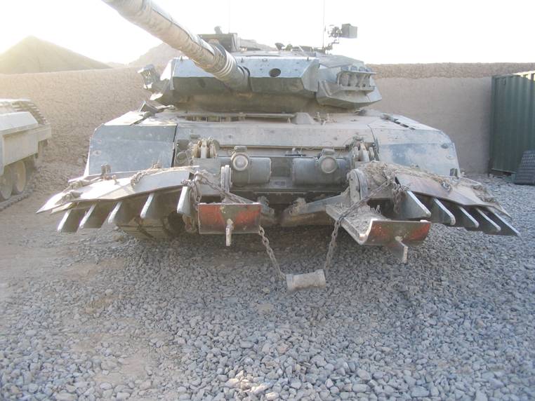 Leopard C2 Tank, Afghanistan