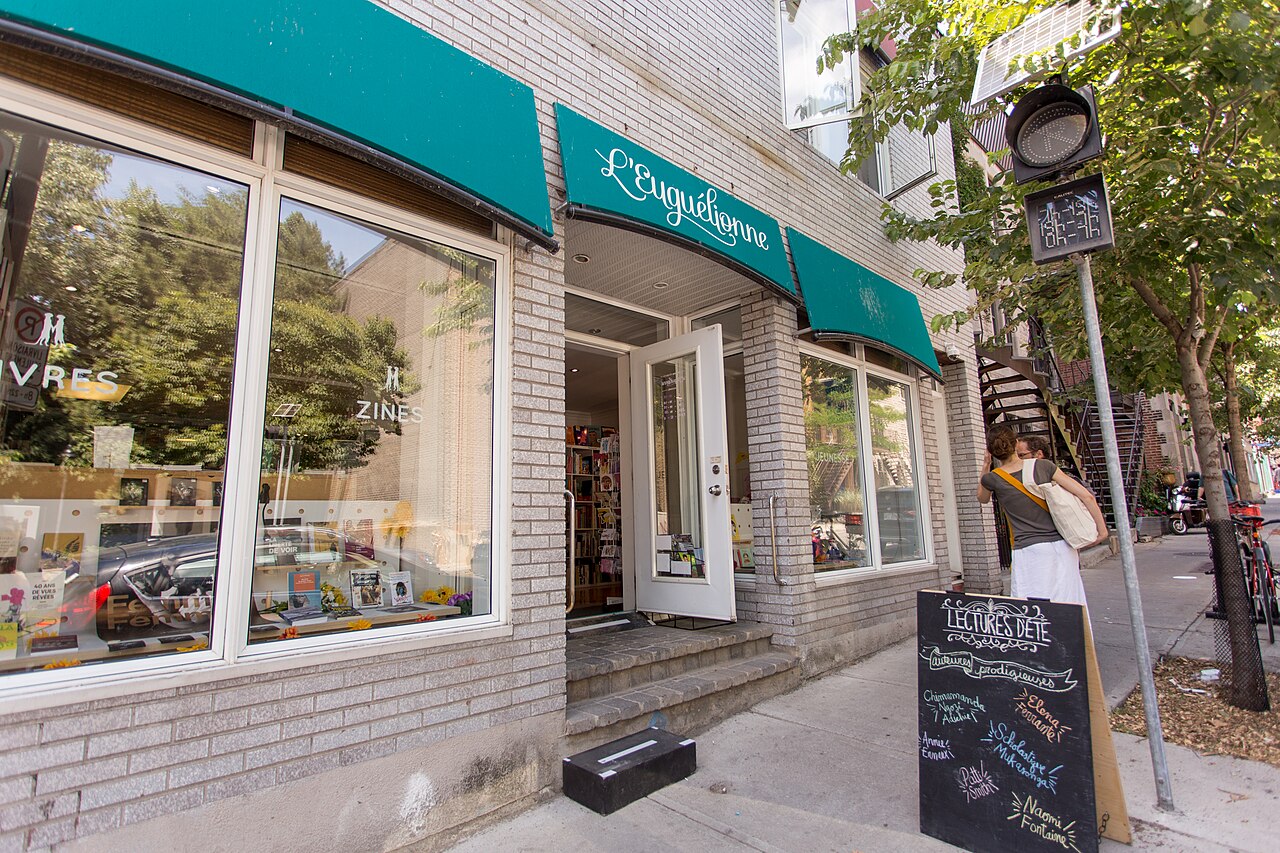 La librairie féministe L'Euguélionne à Montréal