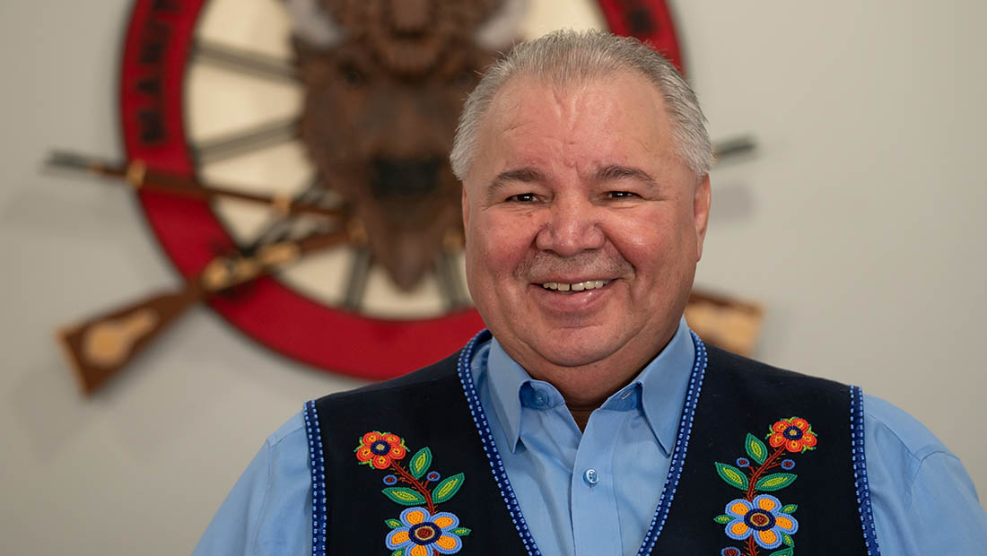 David Chartrand, président de la Manitoba Métis Federation