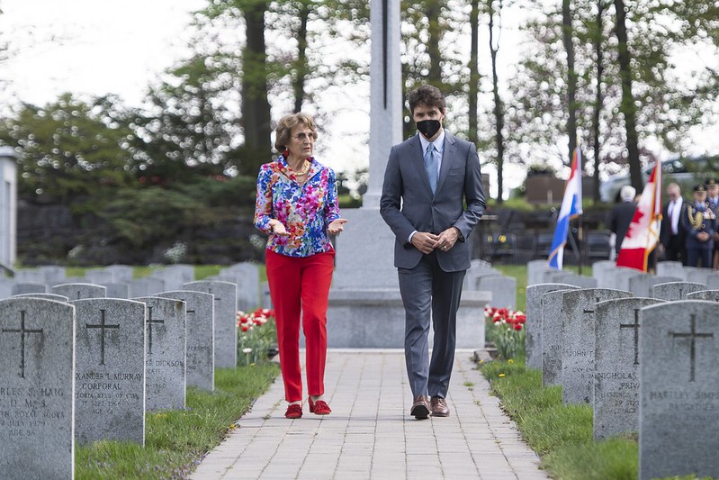 Princess Margriet and Prime Minister Justin Trudeau Princess Margriet and Prime Minister Justin Trudeau