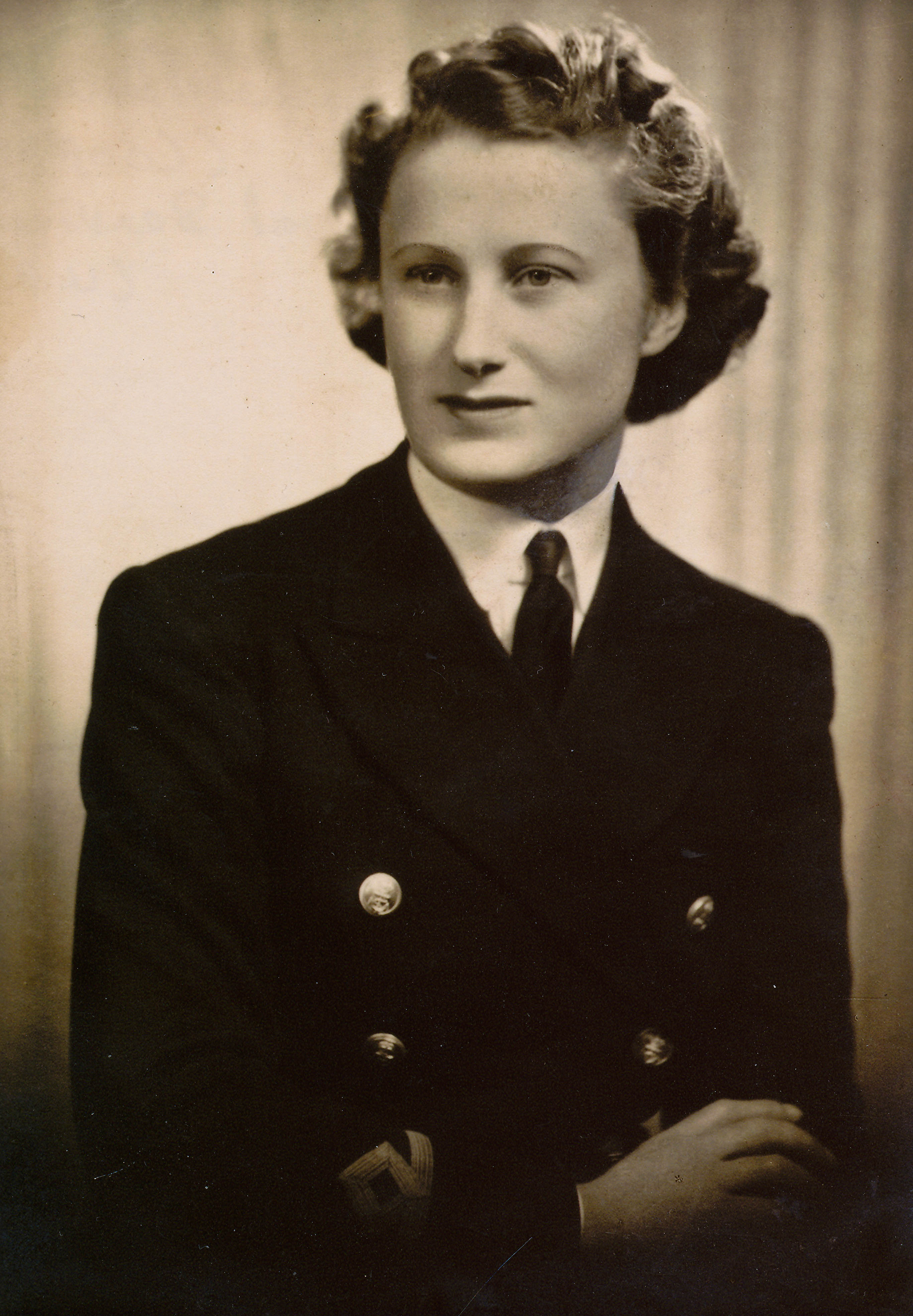 Third Officer Margaret Douglas (Cooper), Womens Royal Naval Service, UK, 1941-45.