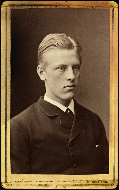 Fridtjof Nansen, ca. 1880 Fridtjof Nansen, ca. 1880