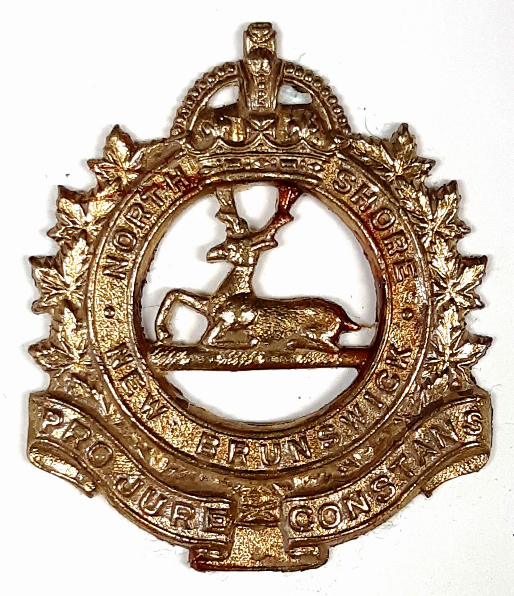 Insigne de coiffure régimentaire