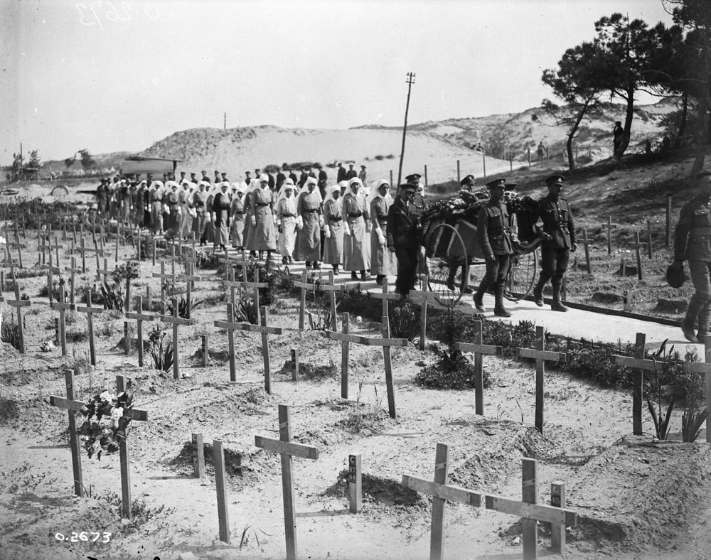 Funeral of a Nursing Sister