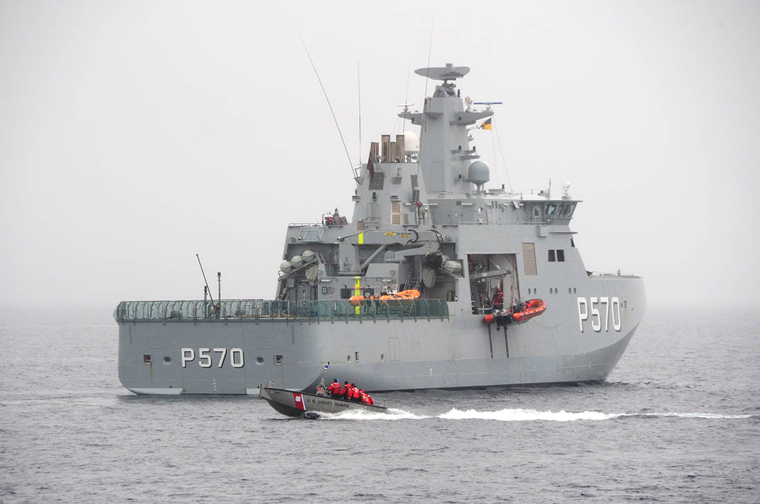 A Royal Danish Naval Vessel participates in Operation Nanook