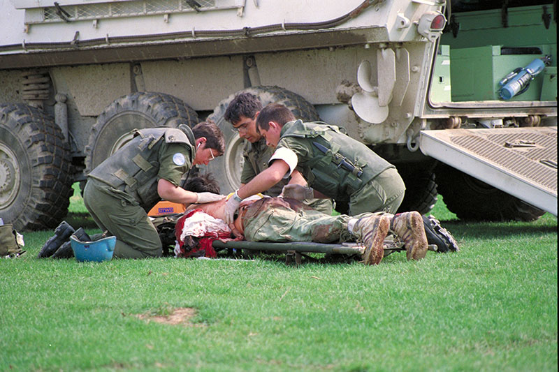 Canadian Peacekeepers in the Balkans