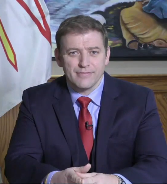Andrew Furey in December 2020