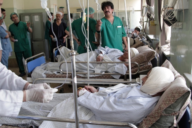 Patients in Afghanistan
