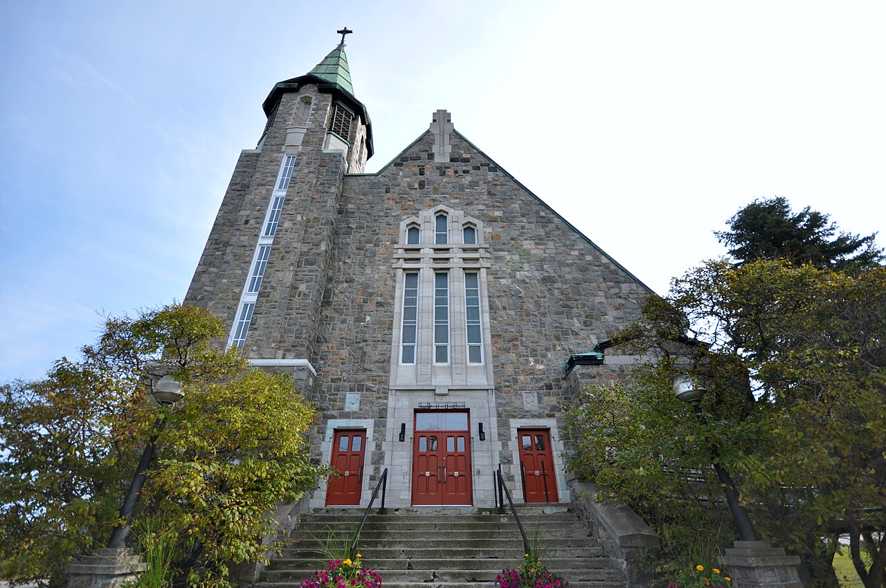 Sainte-Amélie Church in Baie-Comeau, Quebec