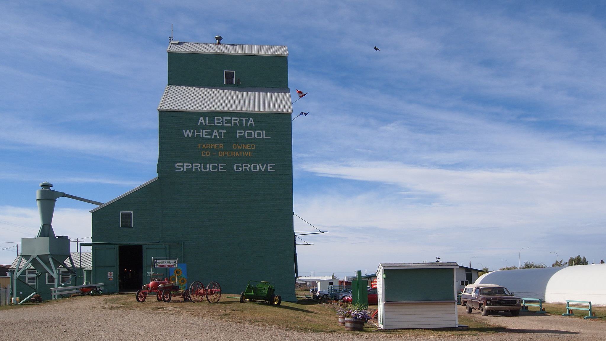 Spruce Grove Grain Elevator Photo du musée Spruce Grove Grain Elevator