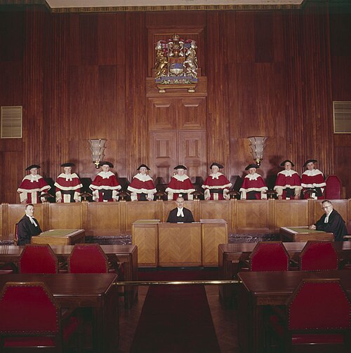 Supreme Court of Canada, 1961