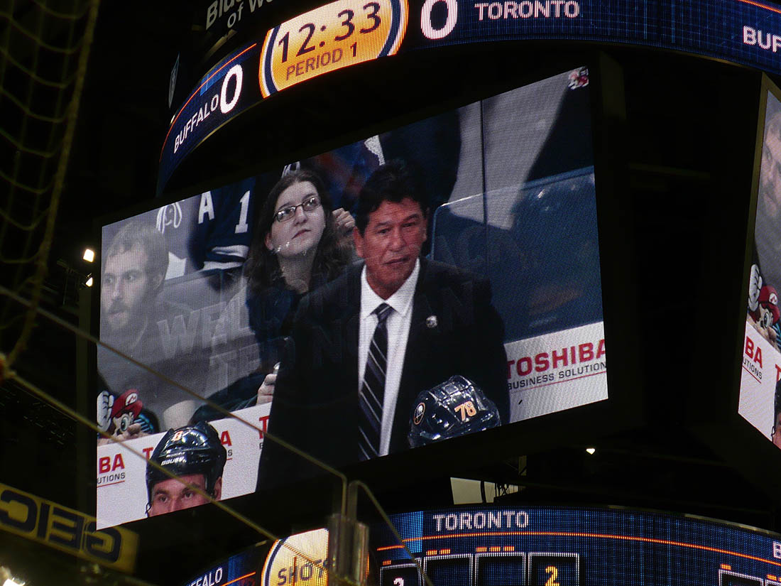 Buffalo Sabres Coach Ted Nolan