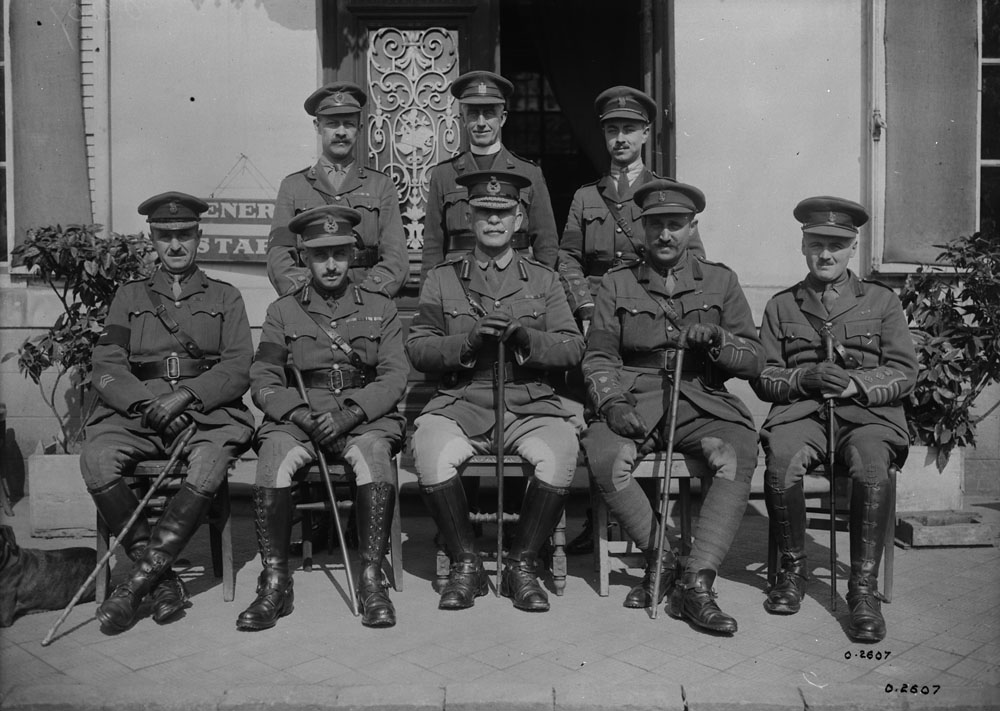 Officiers d’état-major, 1re Division d’infanterie canadienne Officiers d’état-major, 1re Division d’infanterie canadienne