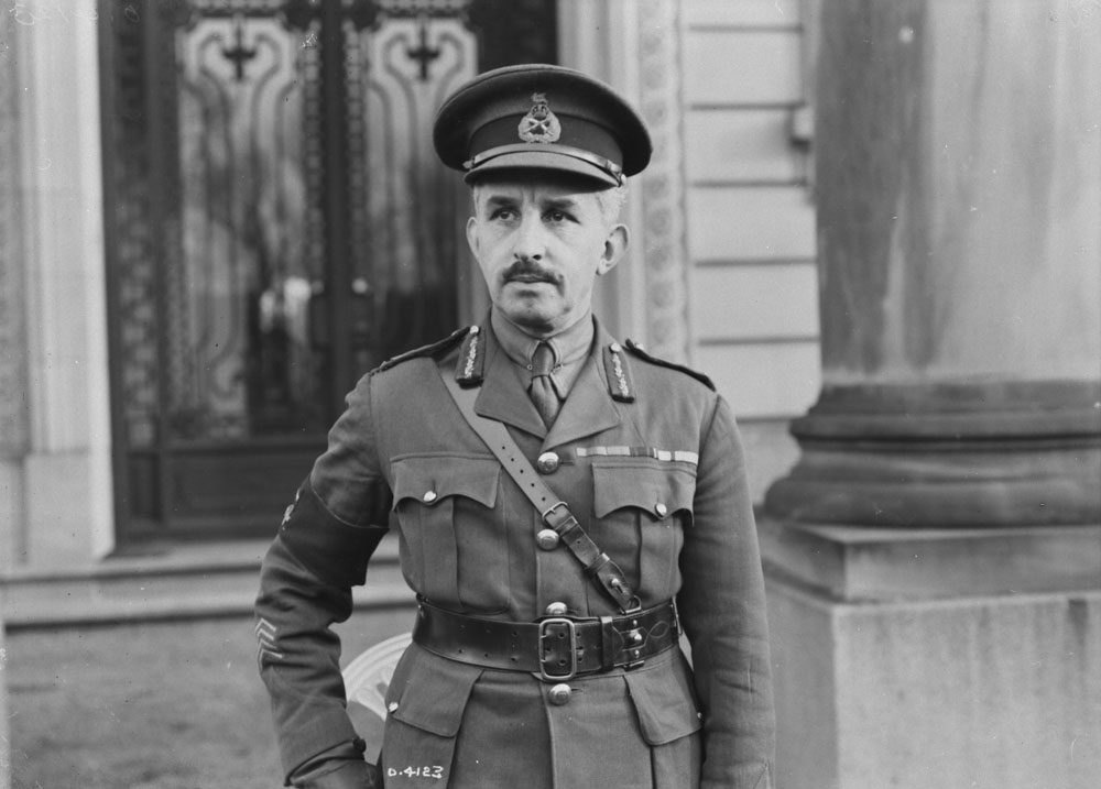Le général H.C. Thacker Le général H.C. Thacker