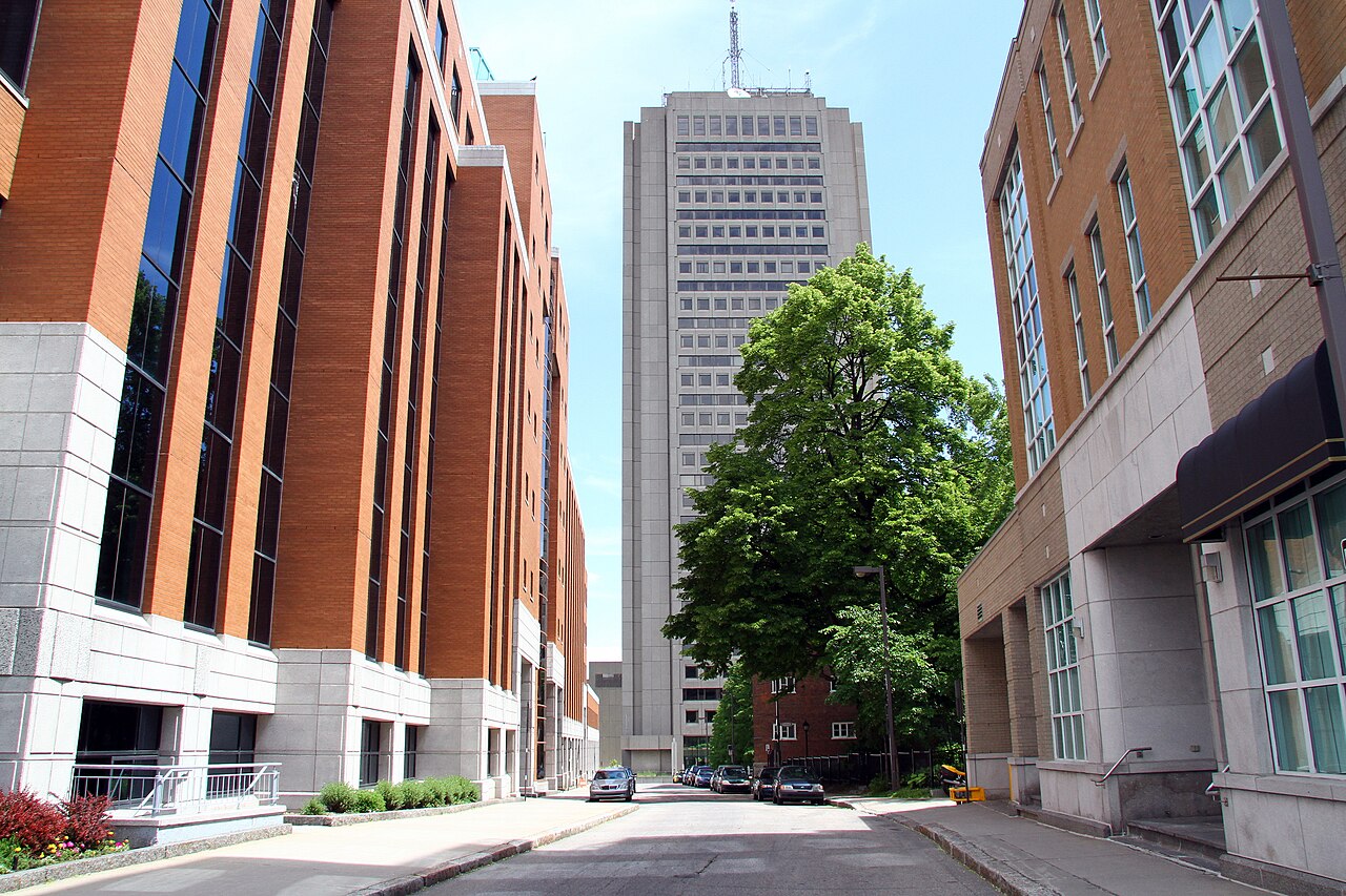 Marie-Guyart Building, also known as Complexe G, in Quebec City