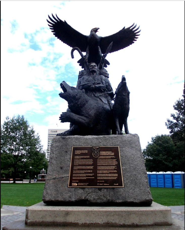 Monument aux anciens combattants autochtones, à Ottawa