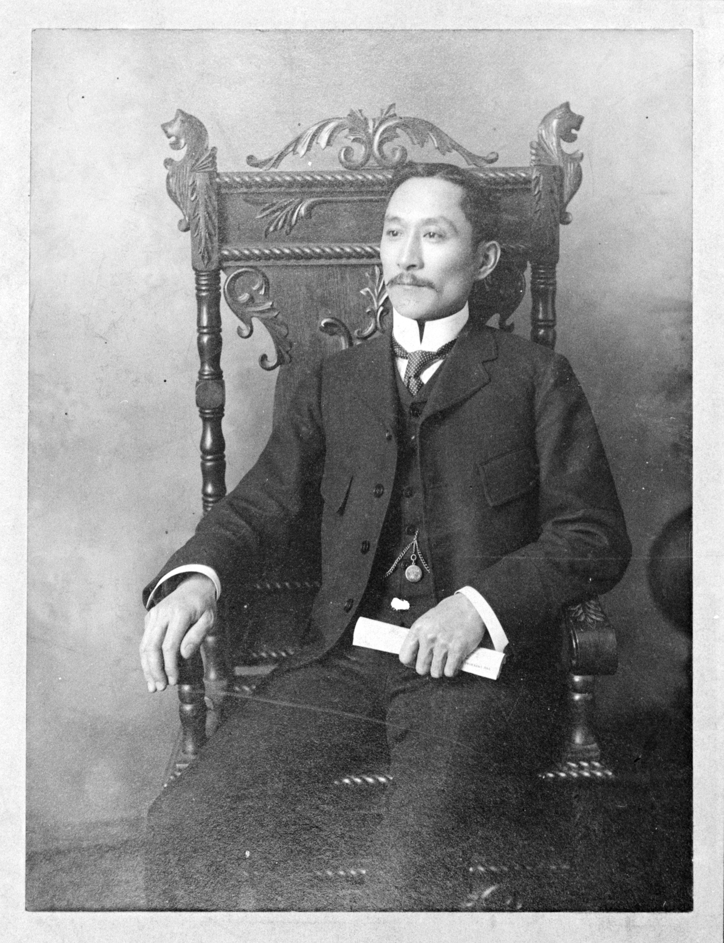 Photograph of Won Alexander Cumyow, circa 1900.