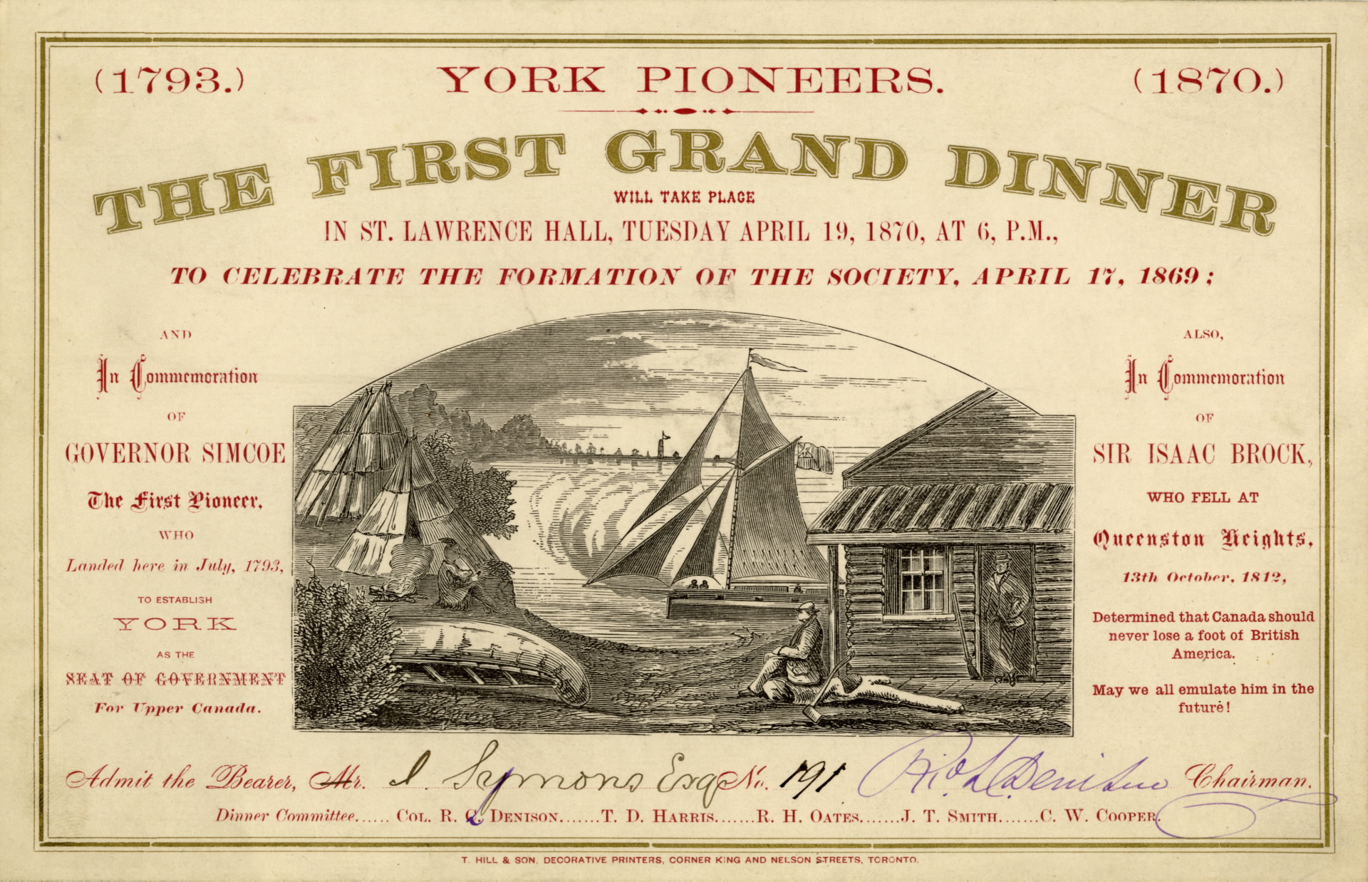 York Pioneers Invitation