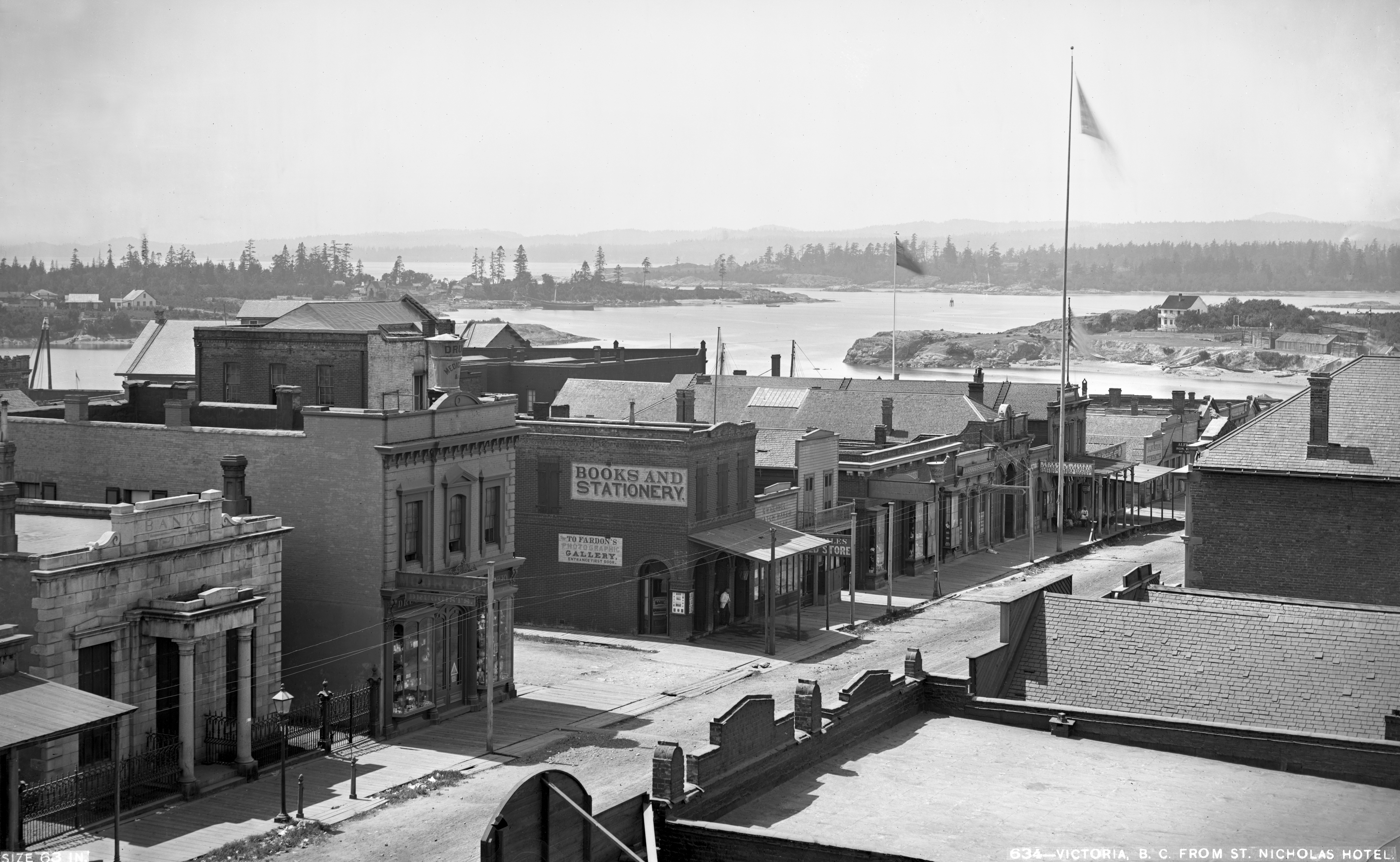 Victoria from St. Nicholas Hotel Victoria from St. Nicholas Hotel