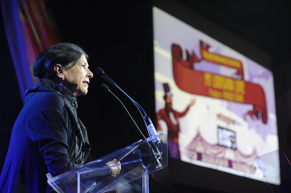 Alanis Obomsawin Speaking at imagineNATIVE Film + Media Arts Festival Alanis Obomsawin Speaking at imagineNATIVE Film + Media Arts Festival