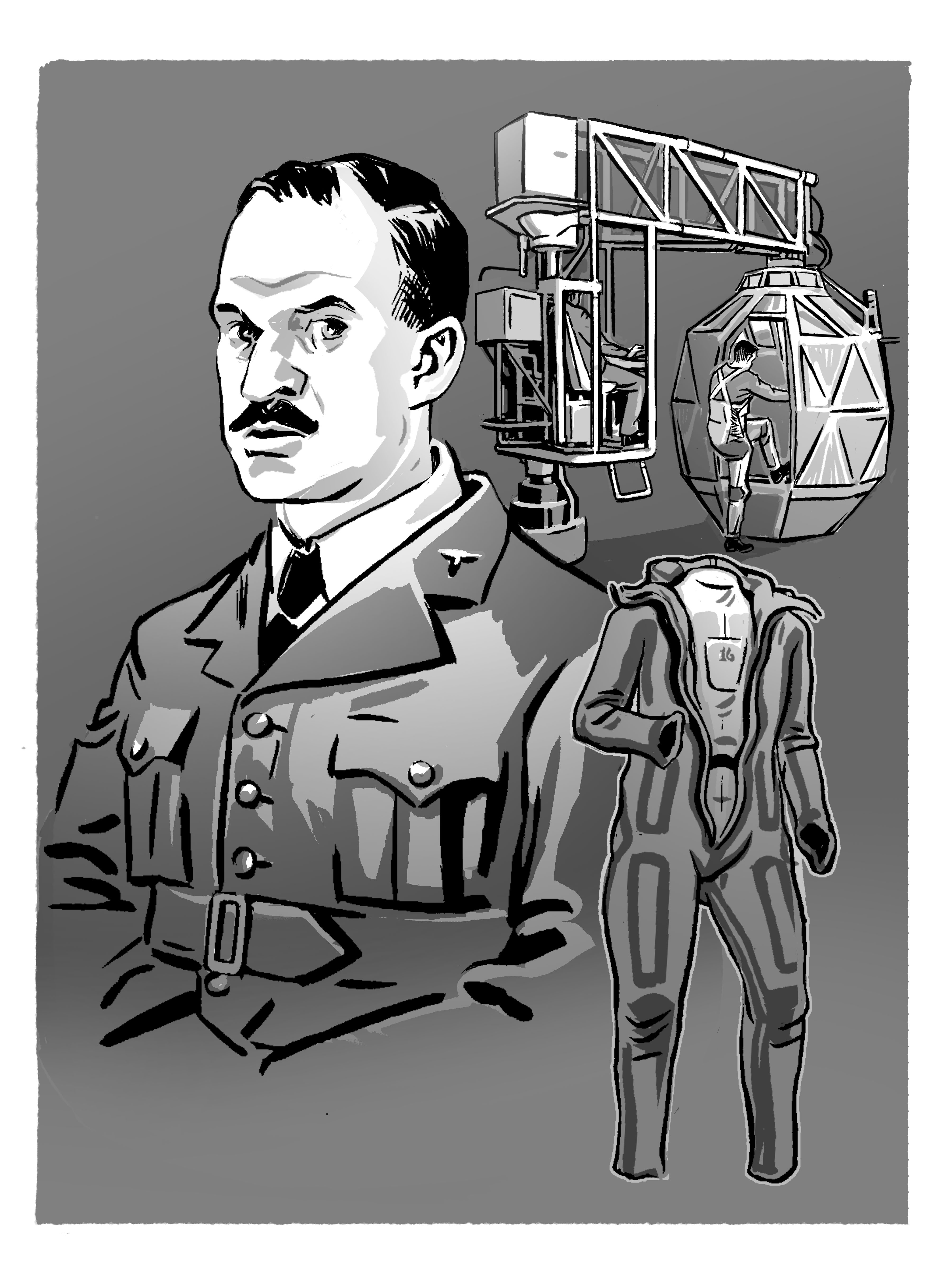 Wilbur Franks, G-Suit, human centrifuge