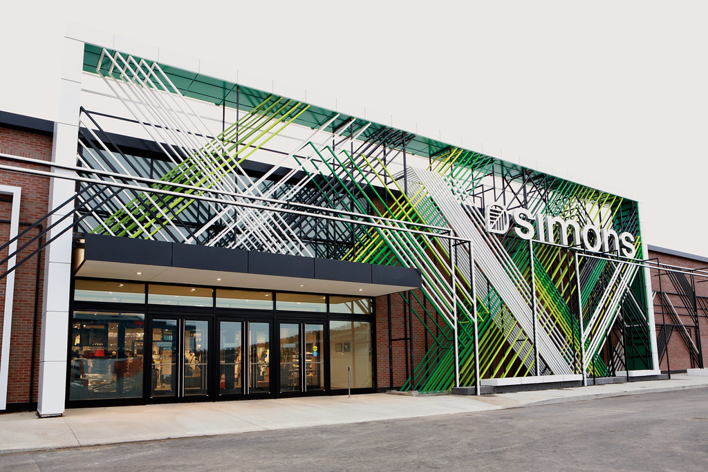 La Maison Simons at Galeries de la Capitale in Quebec City.