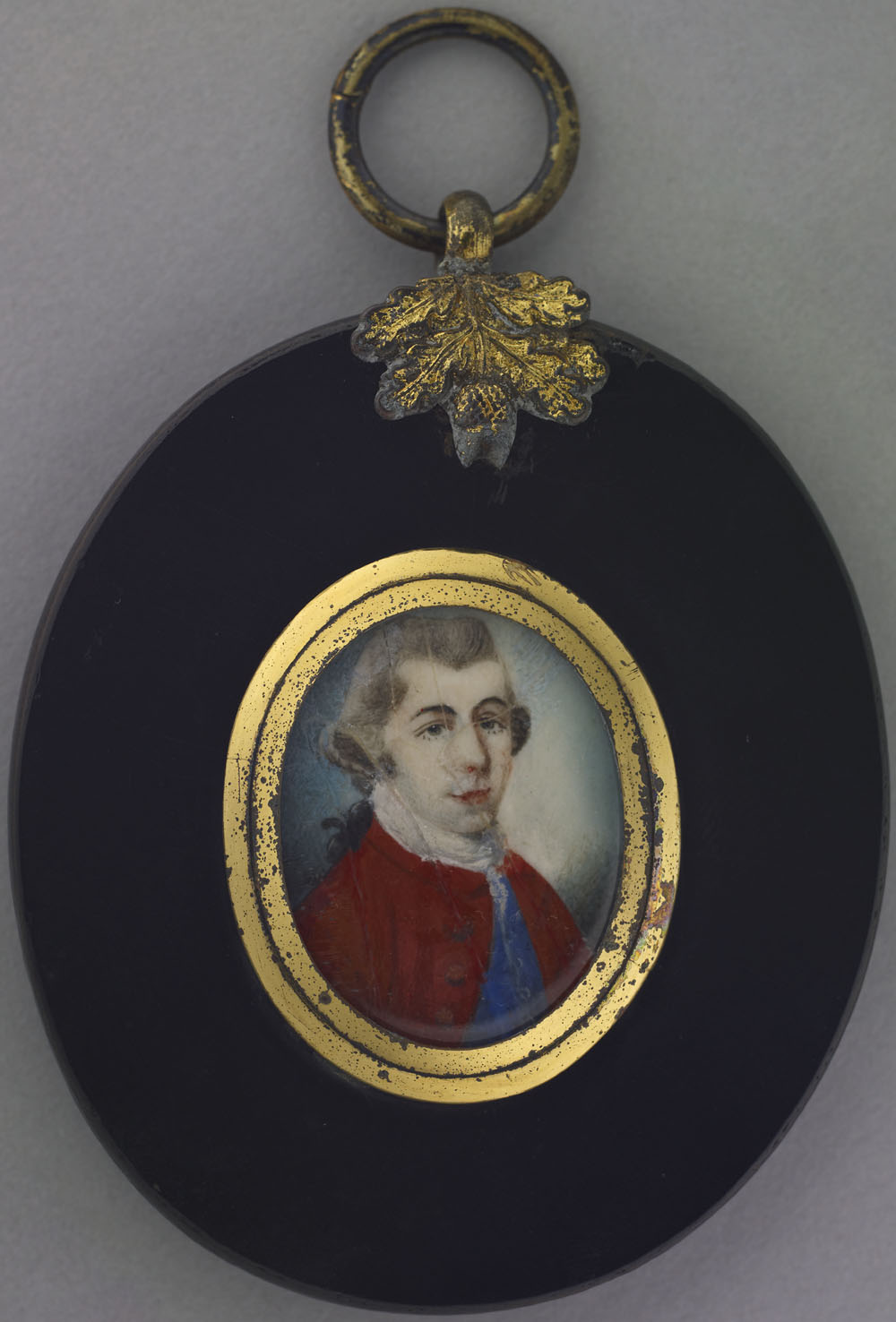 Portrait of Walter Patterson, watercolour on ivory. Patterson (c.1735–98) was the first British governor of St. John’s Island.