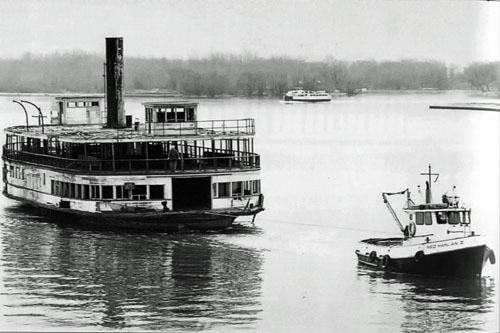 Trillium Being Towed