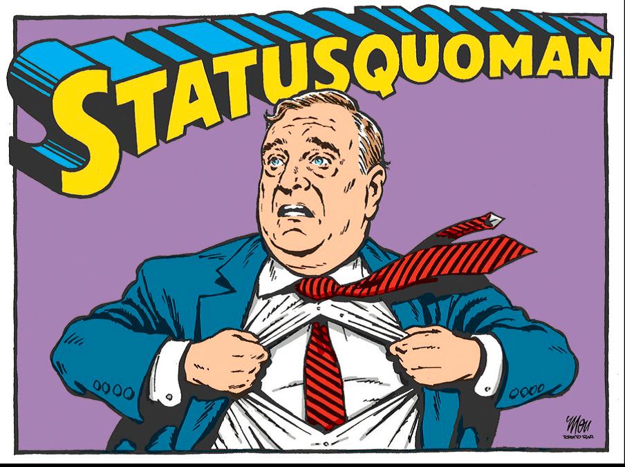 Theo Moudakis, Statusquoman, 2004. 