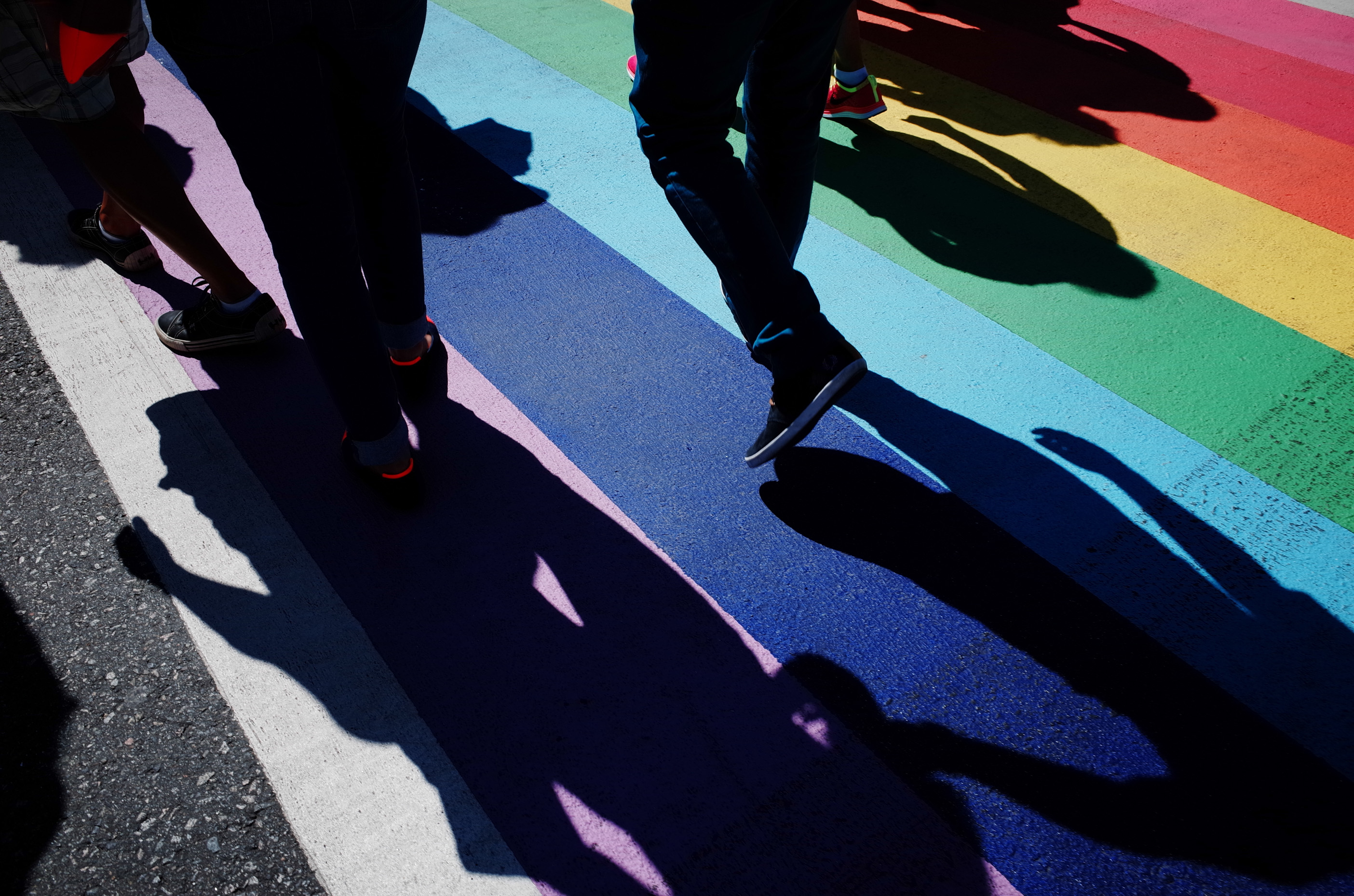 Rainbow Crosswalk