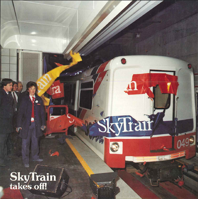 Le SkyTrain de Vancouver