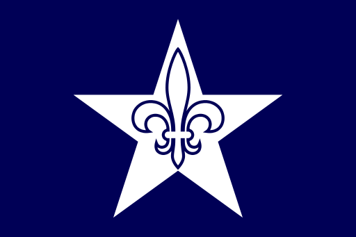 Drapeau des Franco-Américains de la Nouvelle-Angleterre 