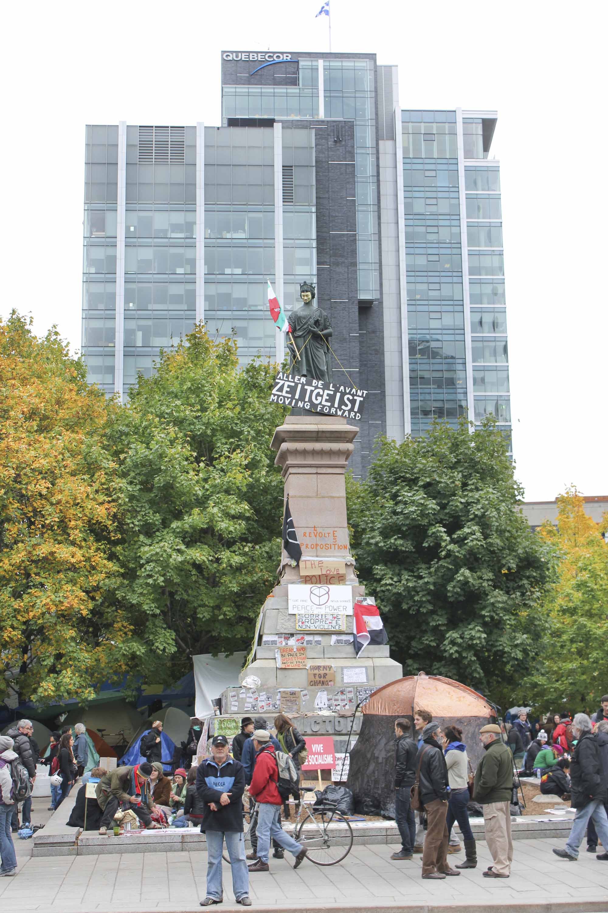 Occupy Wall Street in Montreal