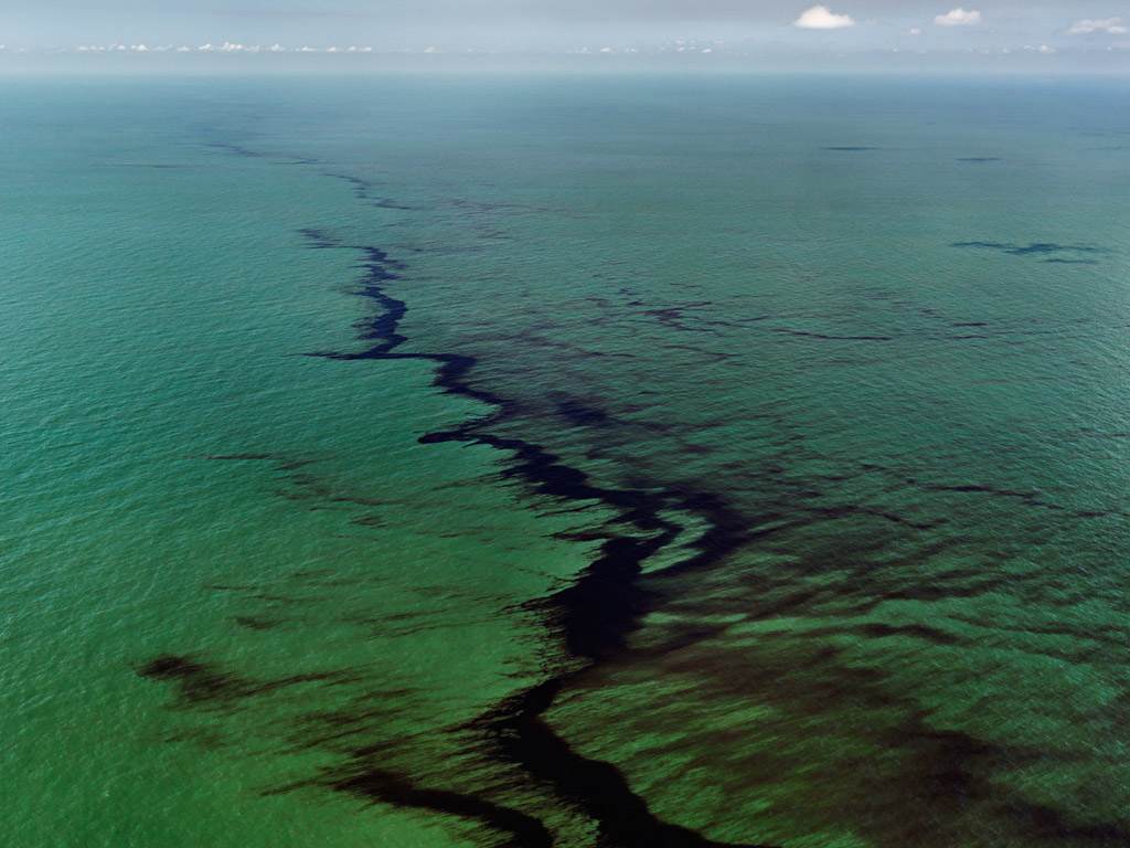 Oil Spill #10, Oil Slick at Rip Tide, Gulf of Mexico, June 24 