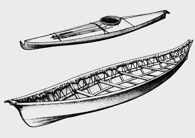 Kayak and Umiak