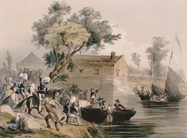 Rebels at Dickinson Landing, Upper Canada