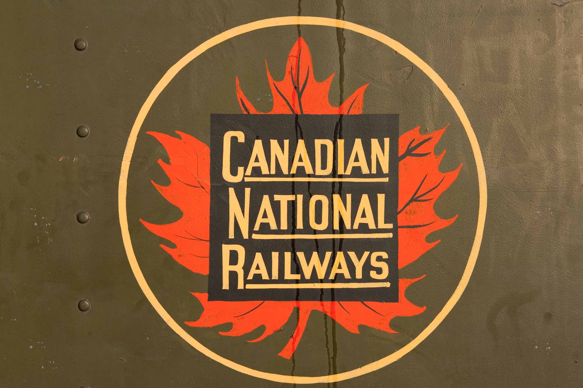 Logo Vintage de Chemins de fer nationaux du Canada