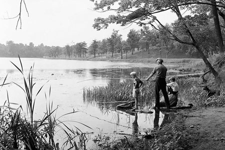 Pêche dans Grenadier Pond