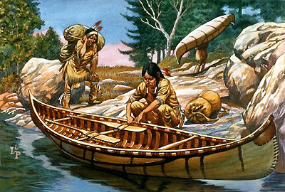 Algonquin Canoe